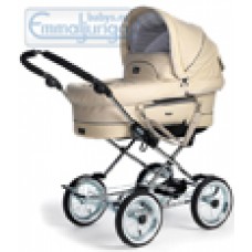 СПАЛЬНАЯ КОЛЯСКА Emmaljunga Mondial Duo Combi Creme Leatherette