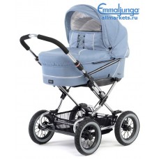 СПАЛЬНАЯ КОЛЯСКА КОЛЯСКА EMMALUNGA edge duo combi light blue СПАЛЬНАЯ КОЛЯСКА КОЛЯСКА EMMALUNGA edge duo combi light blue