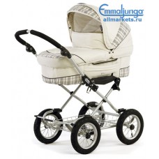 СПАЛЬНАЯ КОЛЯСКА EMMALJUNGA smart duo combi kensington С ПРОГУЛОЧНЫМ БЛОКОМ