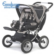 ПРОГУЛОЧНАЯ КОЛЯСКА ДЛЯ ДВОЙНИ EMMALJUNGA twin cerox platina ПРОГУЛОЧНАЯ КОЛЯСКА ДЛЯ ДВОЙНИ EMMALJUNGA twin cerox platina
