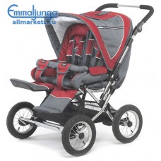 ПРОГУЛОЧНАЯ КОЛЯСКА ДЛЯ ДВОЙНИ EMMALJUNGA twin cerox racing red ПРОГУЛОЧНАЯ КОЛЯСКА ДЛЯ ДВОЙНИ EMMALJUNGA twin cerox racing red
