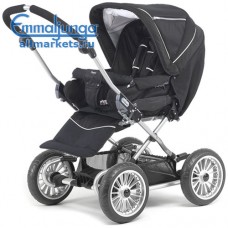 ПРОГУЛОЧНАЯ КОЛЯСКА EMMALUNGA city cross black