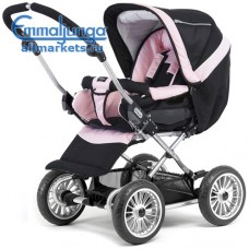 ПРОГУЛОЧНАЯ КОЛЯСКА EMMALUNGA city cross soft pink