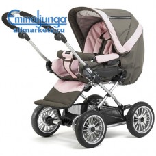 ПРОГУЛОЧНАЯ КОЛЯСКА EMMALUNGA city cross jungle pink