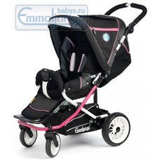 Прогулочная коляска Emmaljunga Scooter S PP Black Pink