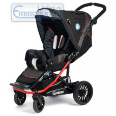 Прогулочная коляска Emmaljunga Scooter S PP Black Red