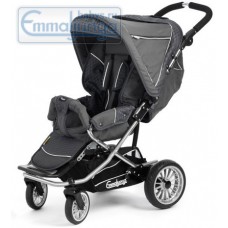 Прогулочная коляска Emmaljunga Scooter S Grey Carbonite