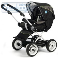 Прогулочная коляска Emmaljunga City Cross PP Black Lime