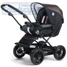 Прогулочная коляска Emmaljunga City Cross PP Black Red
