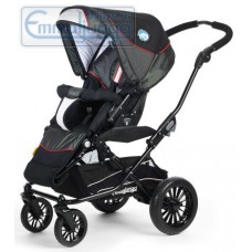 Прогулочная коляска Emmaljunga Ozone City PP Black Red