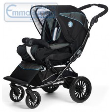 Прогулочная коляска Emmaljunga Nitro City PP Black Blue