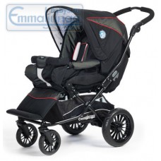 Прогулочная коляска Emmaljunga Nitro City PP Black Red
