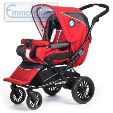 Прогулочная коляска Emmaljunga Nitro City PP Red