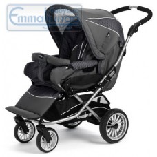 Прогулочная коляска Emmaljunga Nitro City Grey Carbonite