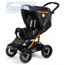 Прогулочная коляска Emmaljunga Scooter PP Black Orange