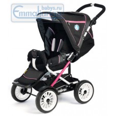 Прогулочная коляска Emmaljunga Scooter PP Black Pink