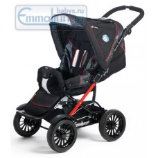 Прогулочная коляска Emmaljunga Scooter PP Black Red