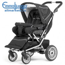 ПРОГУЛОЧНАЯ КОЛЯСКА EMMALUNGA CITY CEROX 360 black