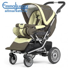 ПРОГУЛОЧНАЯ КОЛЯСКА EMMALUNGA CITY CEROX 360 jungle lime