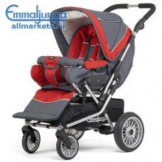 ПРОГУЛОЧНАЯ КОЛЯСКА EMMALUNGA CITY CEROX 360 racing red
